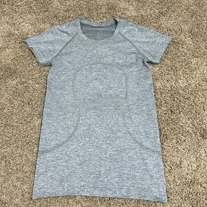 Grey swiftly tech lulu shirt size 6